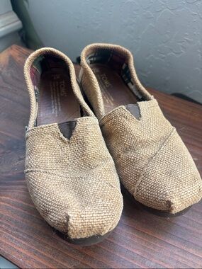 TOMS classic alpargata in Natural Heritage Canvas